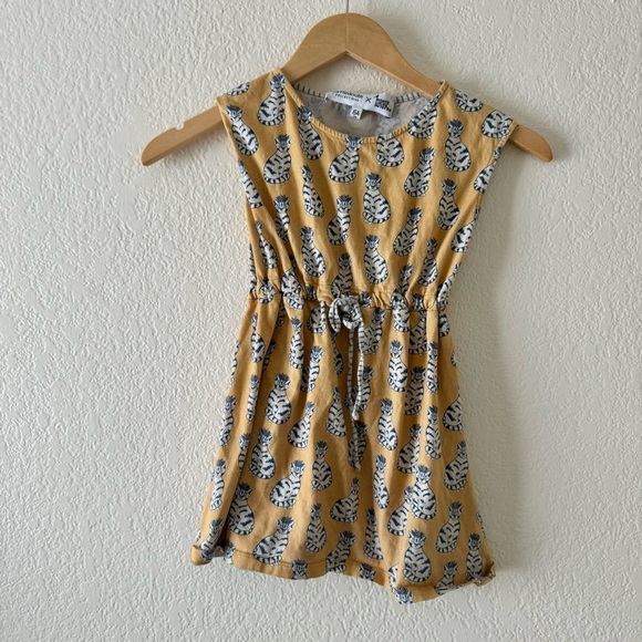 French La Redoute cat print dress - Picture 1 of 3